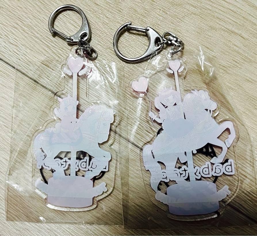 Amazon.co.jp: ベビタピ 原宿店 キーホルダー 2個セット サイン